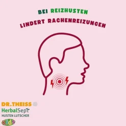 Dr. Theiss Herbalsept Husten Lutscher Kids, 6 St><noscript><img width=