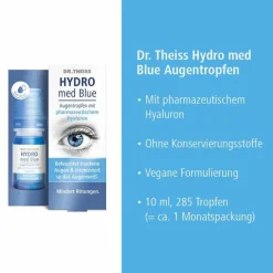 DR. THEISS HYDRO med Blue Augentropfen, 10 ml