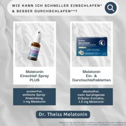 Dr. Theiss Melatonin Ein- & Durchschlaf-Tabletten, 15 St