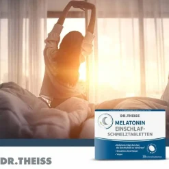 Dr. Theiss Melatonin Einschlaf-Schmelztabletten, 30 St