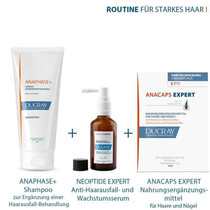 Ducray Anacaps Expert Kapseln, 90 St> Vitamin B7 (Biotin)