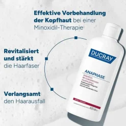 Ducray Anaphase Shampoo bei chronischem Haarausfall, 200 ml