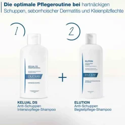 Ducray Kelual DS Anti Schuppen Shampoo, 2x100 ml