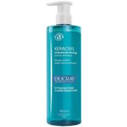 Ducray Keracnyl Waschgel, 400 ml> Trockene & Sensible Haut|Unreine Haut