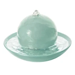 Primavera Duftbrunnen Rondo eisgrün glänzend, 1 St> Duftlampen & Co