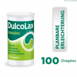 Dulcolax Dragees 5 mg magensaftresistent Tabletten Dose, 100 St>Kinder Abführmittel|Abführmittel Kinder