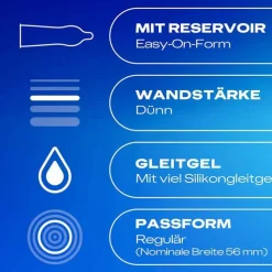 Durex Gefühlsecht extra feucht Kondome, 10 St