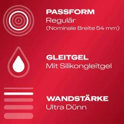 durex® Gefühlsecht Ultra Kondome, 8 St