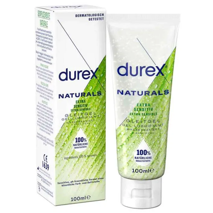 Durex ® Naturals Extra Sensitiv Gleitgel, 100 ml> Gleitmittel
