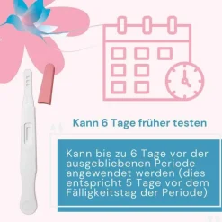 Earlibird Ultrafrüh Schwangerschaftstest Urin, 1 St