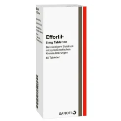 Effortil Tabletten, 50 St> Niedriger Blutdruck