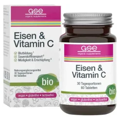 Eisen & Vitamin C complex Bio Tabletten, 60 St