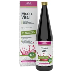 GSE Eisen Vital Complex Bio Flüssigkeit zum Einnehmen, 330 ml> Eisen Saft|Sonstige Bio Produkte