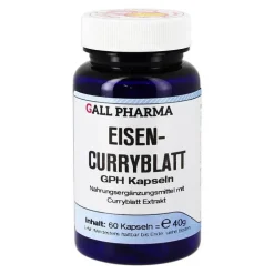 Hecht Pharma Eisen-Curryblatt GPH Kapseln, 60 St> Vitamin C (Ascorbinsäure)