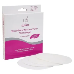 Elanee Wäscheschutz-Stilleinlagen waschbar, 4 St> Stilleinlagen