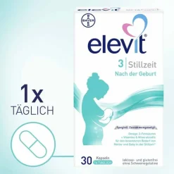 Elevit 3 Stillzeit Weichkapseln, 30 St><noscript><img width=