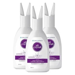 Ell-Cranell bei hormonell-erblich bedingtem Haarausfall, 3X200 ml> Mittel Gegen Haarausfall