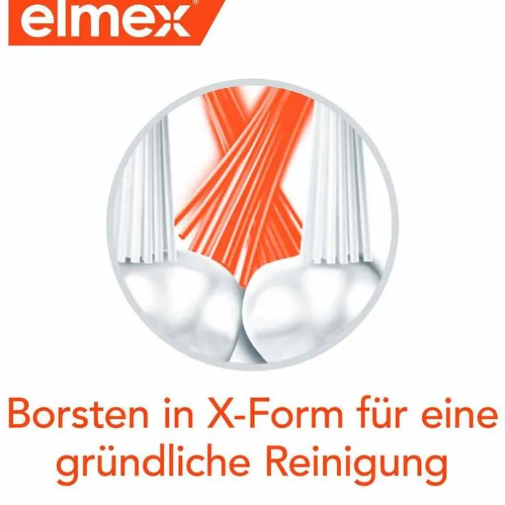 Elmex Interx medium Kurzkopf Zahnbürste, 1 St> Zahnbürsten