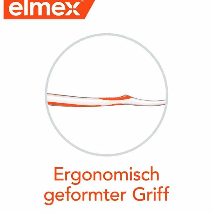 Elmex Interx medium Kurzkopf Zahnbürste, 1 St> Zahnbürsten