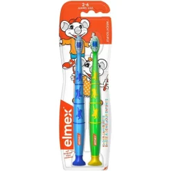 Elmex Kinder Zahnbürste Duo Pack, 2 St