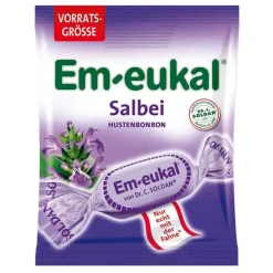 EM Eukal Halsbonbons Salbei zuckerhaltig, 150 g