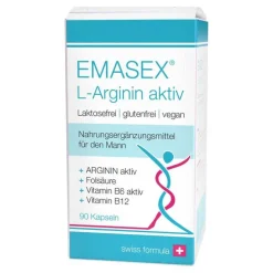 Emasex L-Arginin aktiv Kapseln, 90 St> Sexualität|Aminosäuren