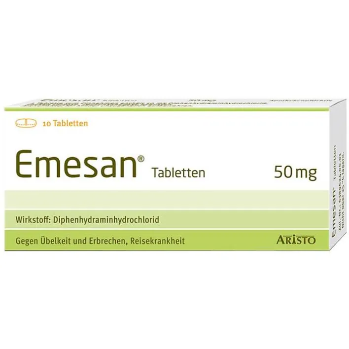 Emesan ® Tabletten, 10 St> Übelkeit & Erbrechen