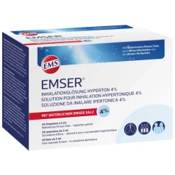 EMSER® Inhalationslösung hyperton 4 %, 20X5 ml