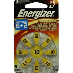 Energizer Hörgerätebatterie 10, 8 St