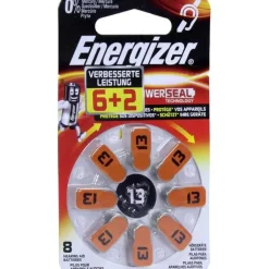 Energizer Hörgerätebatterie 13, 8 St