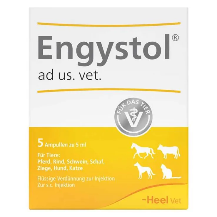 Engystol Ampullen vet. (für Tiere), 5 St