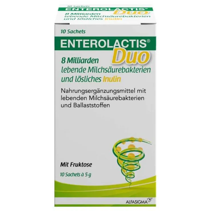 Enterolactis Duo Pulver Sachets, 10X5 g