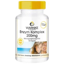 Warnke Enzym Komplex 200 mg Kapseln, 100 St> Enzyme|Enzyme