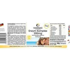 Warnke Enzym Komplex 200 mg Kapseln, 100 St><noscript><img width=