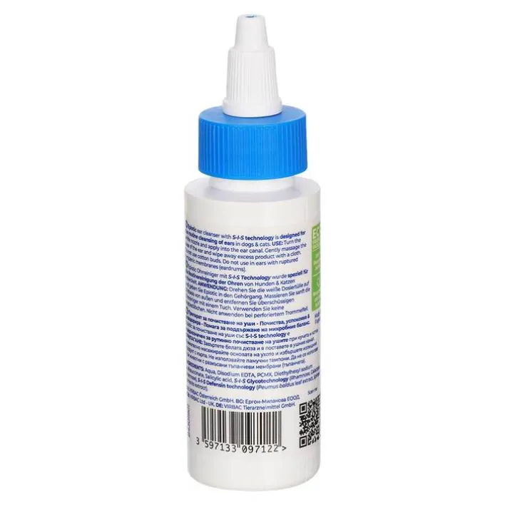 Virbac Epiotic Sis Ohrentropfen vet. (für Tiere), 60 ml> Ohren, Augen & Zähne|Ohren, Augen & Zähne