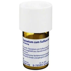 Equisetum cum Sulfure tostum D 6 Trituration, 20 g