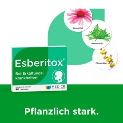 Esberitox ® Tabletten bei Erkältungskrankheiten, 90 St><noscript><img width=