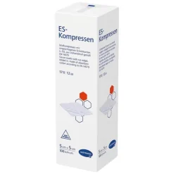 ES-Kompressen unsteril 5x5 cm 12fach, 100 St> Sterile Kompressen