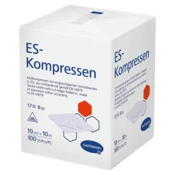 ES-Kompressen unsteril 10x10 cm 8fach, 100 St