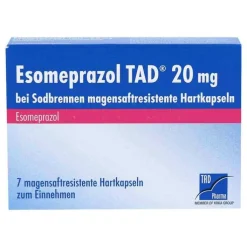 Esomeprazol TAD® 20 mg bei Sodbrennen, 7 St