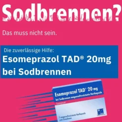 Esomeprazol TAD® 20 mg bei Sodbrennen, 7 St