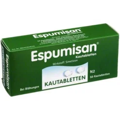 Espumisan Kautabletten, 50 St> Medikamente Gegen Blähungen