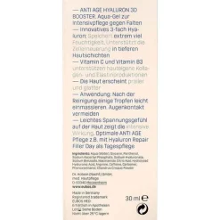 Eubos Anti-Age Hyaluron 3D Booster Gel, 30 ml