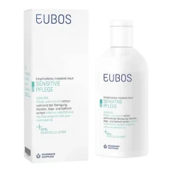 Eubos Sensitive Duschöl F, 200 ml> Trockene & Sensible Haut|Duschen & Waschen