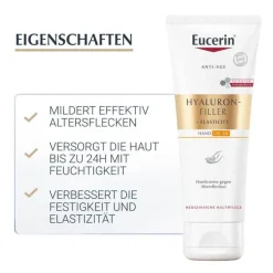 Eucerin Anti-Age Hyaluron-Filler + Elasticity Handcreme, 75 ml> Handcreme