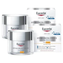 Eucerin Anti-Age Hyaluron-Filler Tagespflege LSF 30, 2x50 ml