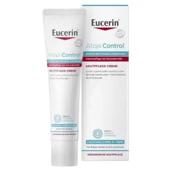 Eucerin AtopiControl Akut Creme, 40 ml> Trockene & Sensible Haut|Neurodermitis Basispflege