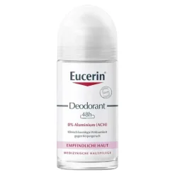 Eucerin Deodorant Roll-on 0% Aluminium, 50 ml> Antitranspirant & Deo