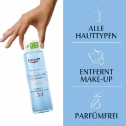 Eucerin Dermatoclean Hyal.Miz.Reinigungsfluid 3in1, 400 ml