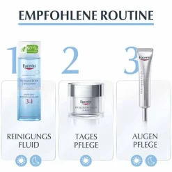 Eucerin Dermatoclean Hyal.Miz.Reinigungsfluid 3in1, 400 ml